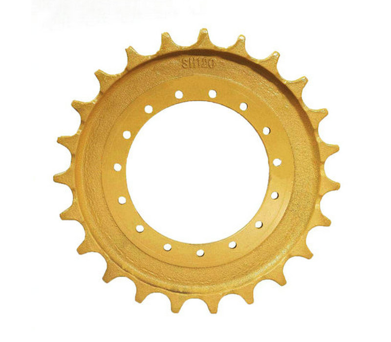 Bahagian Undercarriage SK120 Excavator Driving Sprocket Wheel Sprocket untuk KOBELCO